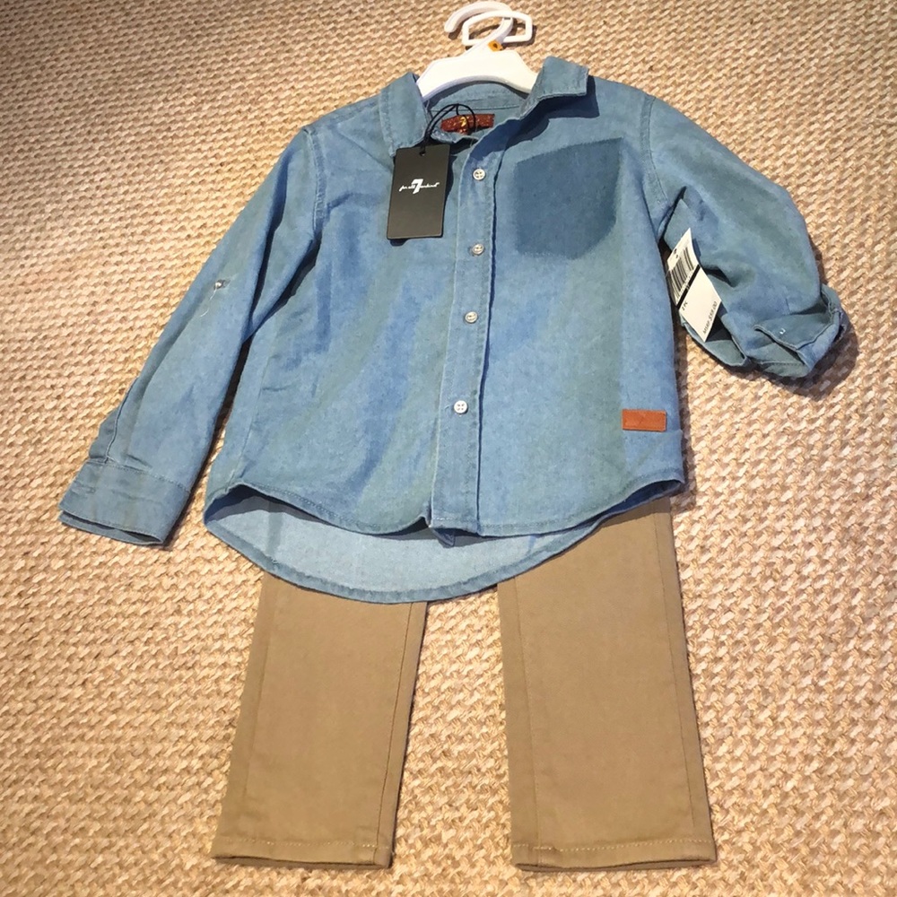 7 for all mankind set NWT